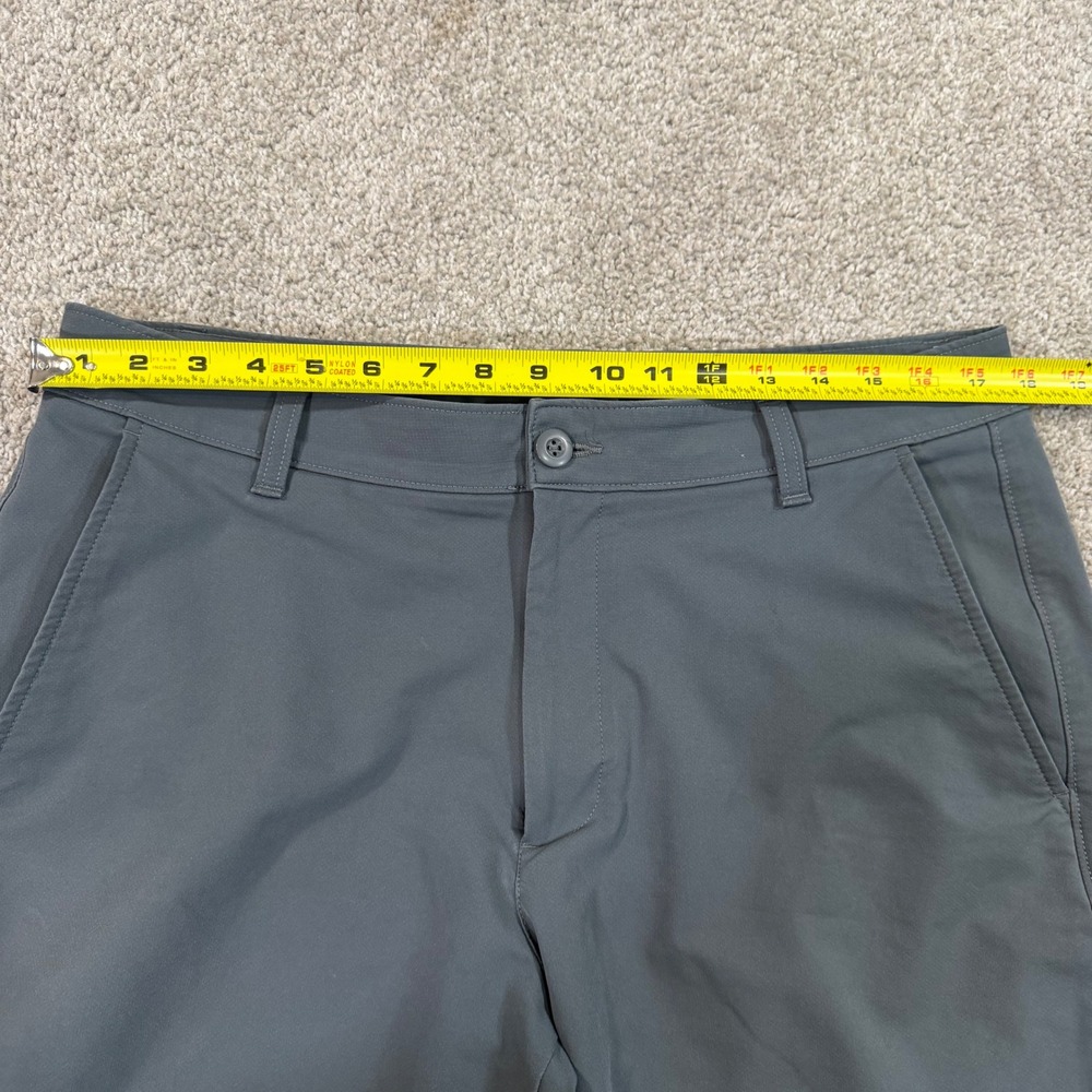 Under Armour Golf Shorts Mens 36 Gray Performance Flat Front Athletic Activewear - Picture 3 of 6
